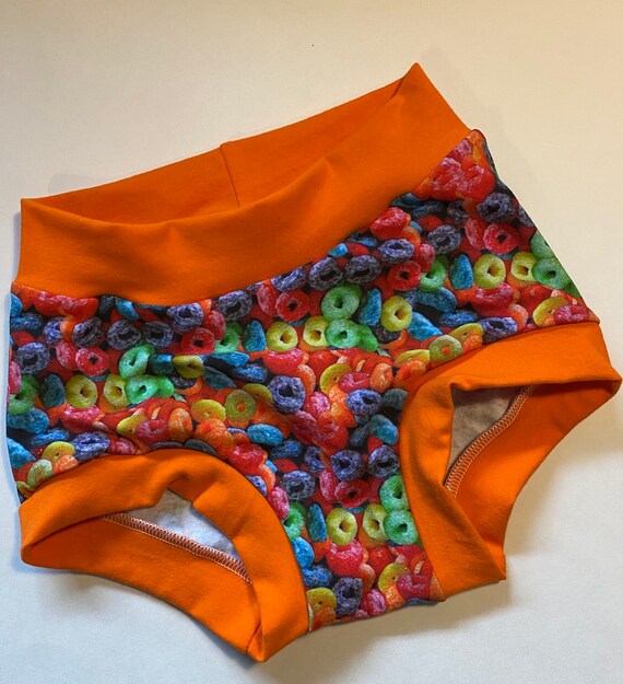 Tuck Buddies 2.0 KIDDOS - boyshort style tucking underwear for transgender kids - rainbow cereal