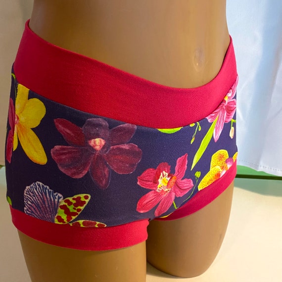 Tuck Buddies 2.0 ADULT - Transfemme / AMAB boyshort style tucking underwear. 1 pair of Tuck Buddies - bright orchids