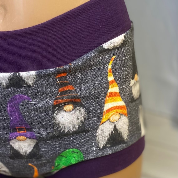AMAB Transgender, Tuck Buddies 2.0 Adult - short style underwear made of cotton lycra with cotton lining in the front - Halloween Gnomes