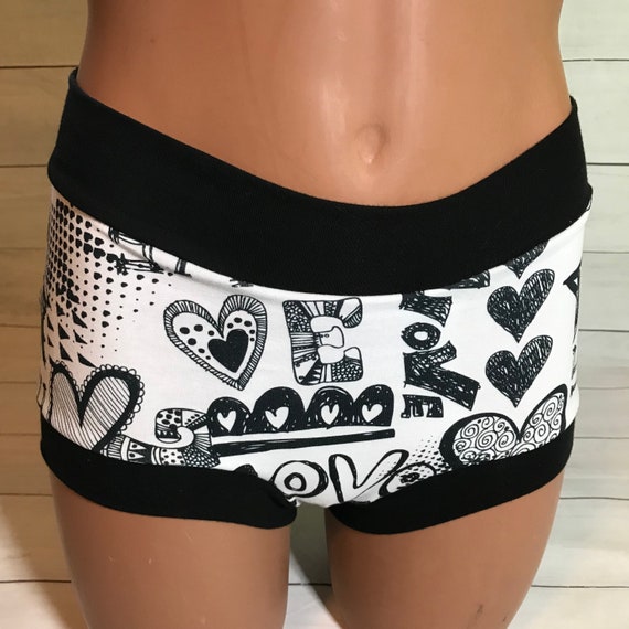 Tuck Buddies 2.0 - Monochrome Love print - adult sizes