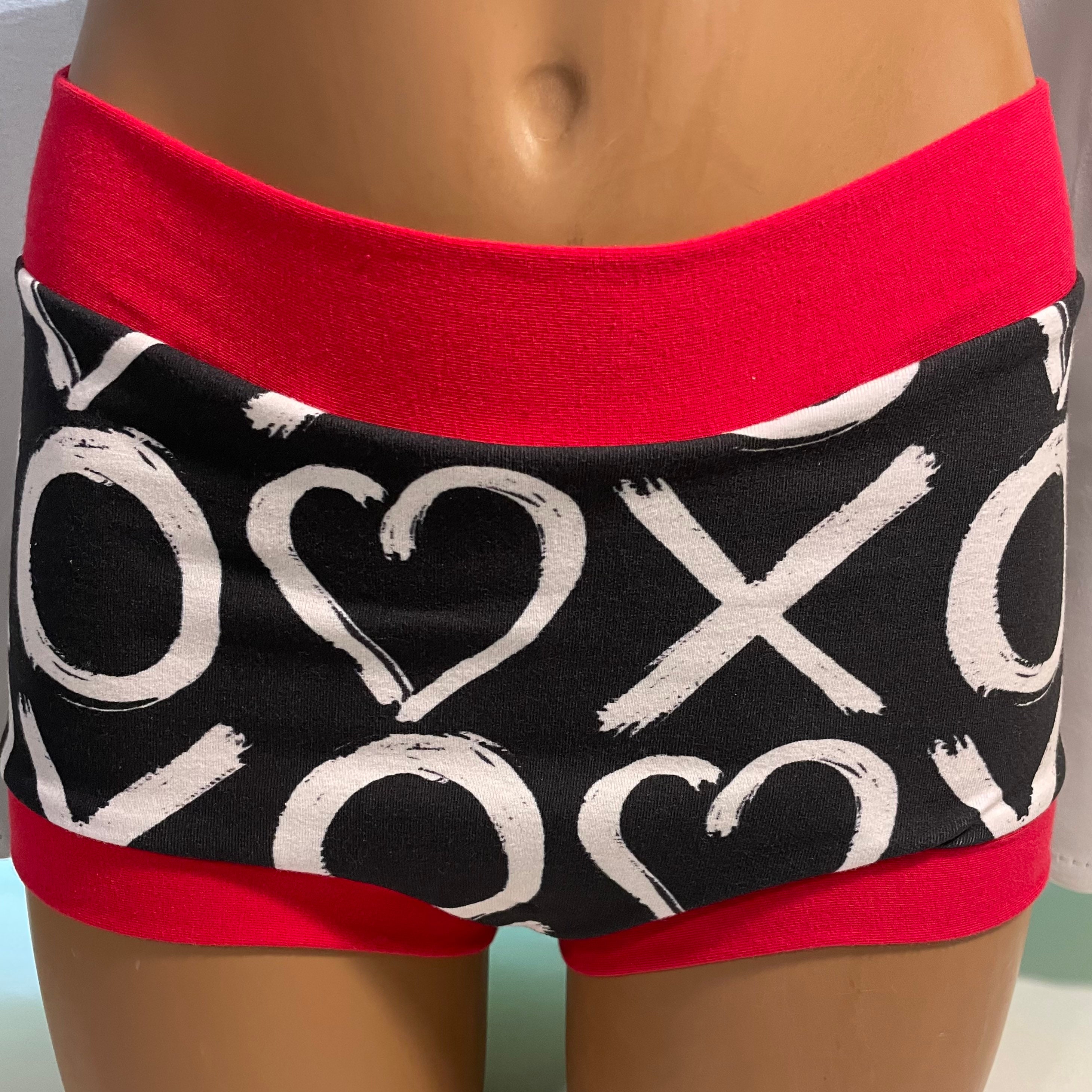 Tuck Buddies 2.0 ADULT - Transfemme / AMAB boyshort style tucking underwear.  1 pair of Tuck Buddies - graffiti XO