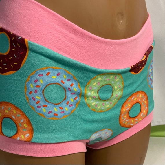 Tuck Buddies 2.0 ADULT - Transfemme / AMAB boyshort style tucking underwear. 1 pair of Tuck Buddies - sprinkle donuts