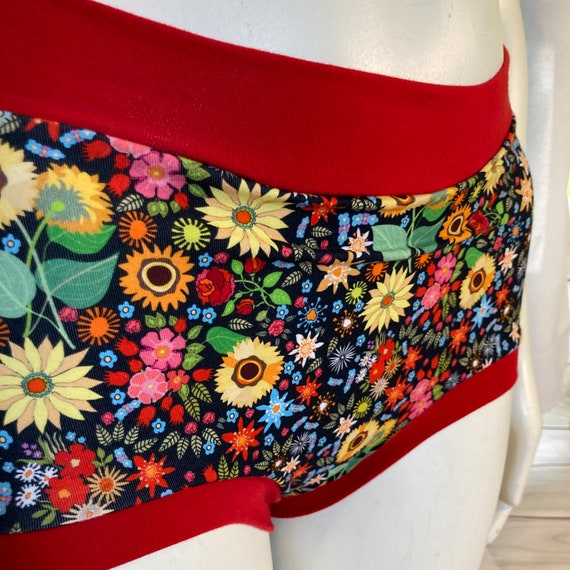 Tuck Buddies 2.0 ADULT Transfemme /AMAB boyshort style tucking panties - Spring Flowers