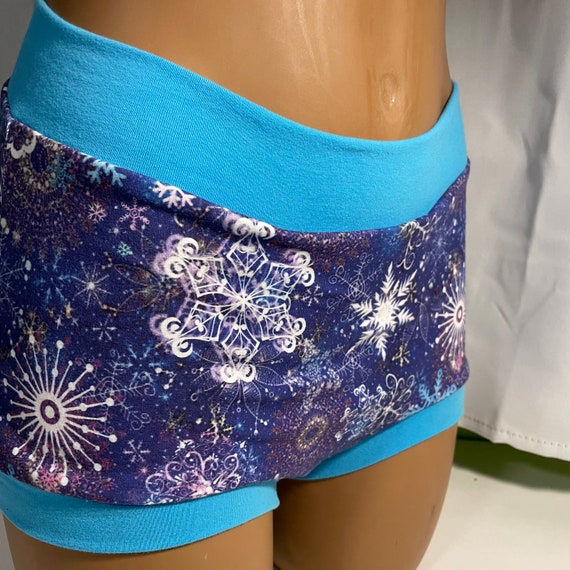 Tuck Buddies 2.0 ADULT - Transfemme / AMAB boyshort style tucking underwear. 1 pair of Tuck Buddies - Snowflakes
