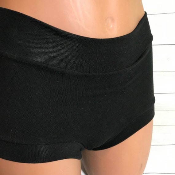 Ready to ship! Tuck Buddies 2.0 Adult - boyshort style tucking underwear for Transfemme folks - solid black