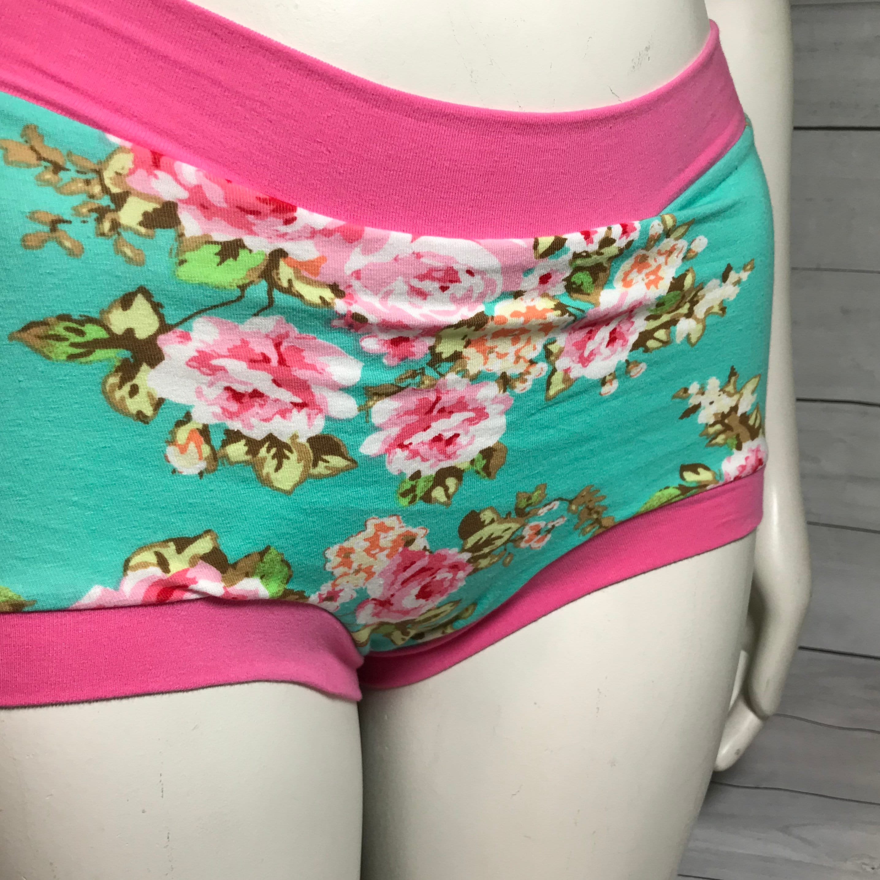 Tuck Buddies 2.0 - pink rose print - adult sizes