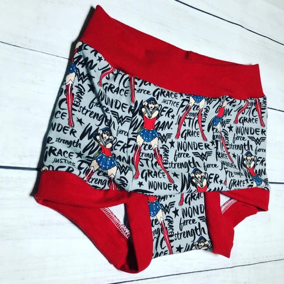 Tuck Buddies 2.0 - Wonder Woman print - adult sizes