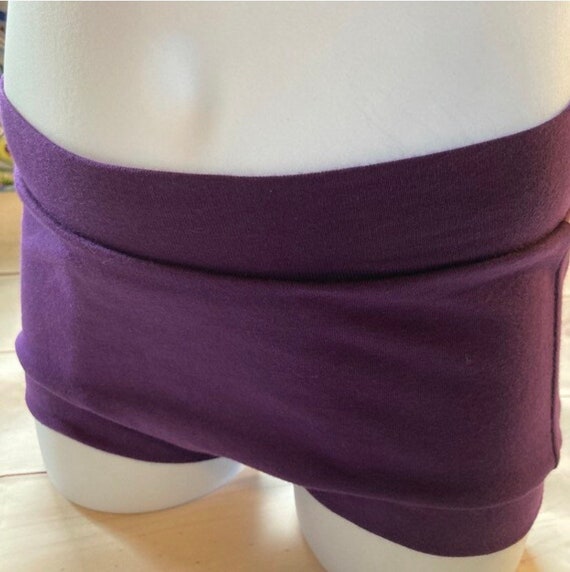 Ready to ship! Tuck Buddies 2.0 KIDS - boy short style underwear Kiddo Size 6 - for transgender kids solid purple