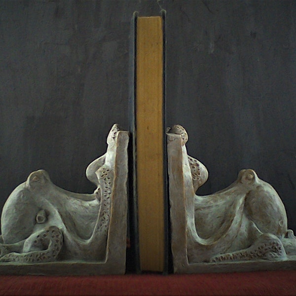 2 Serre-Livres "La Pieuvre"