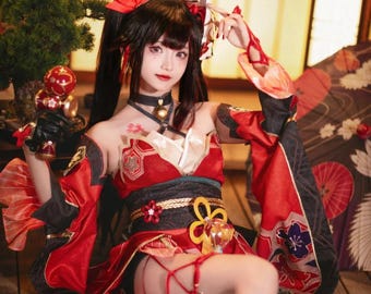Fireworks cosplay, Mask Fool cosplay, Fireworks dark pattern outfit,2D cosplay outfit, mask style costume, full cosplay set