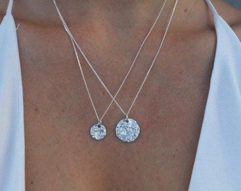 Mellow Moon - Chunky Big Necklace - Forgyldt