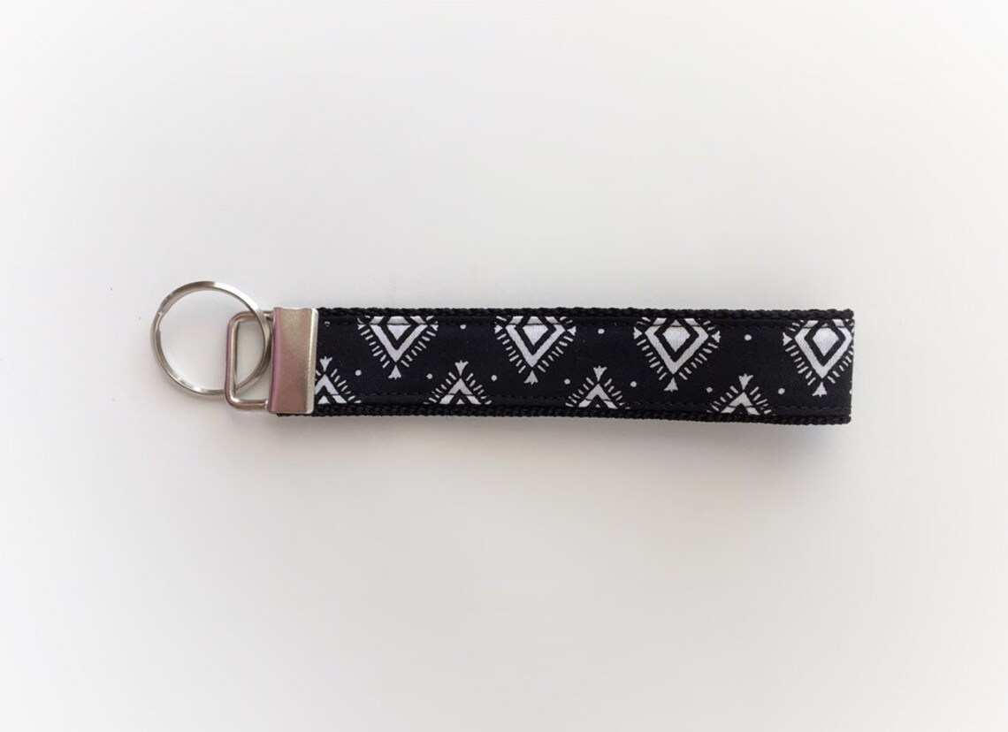 Zip ID Case and Lanyard Personalized Keychain Wristlet Key Etsy