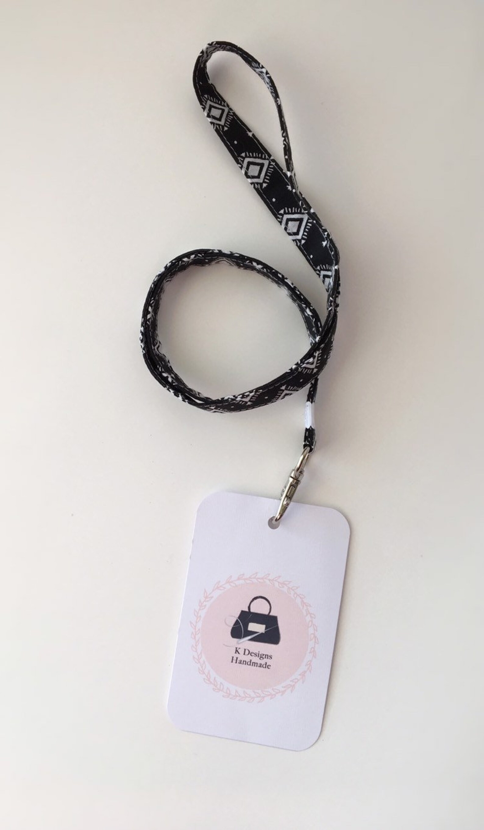 Zip ID Case and Lanyard Personalized Keychain Wristlet Key Etsy