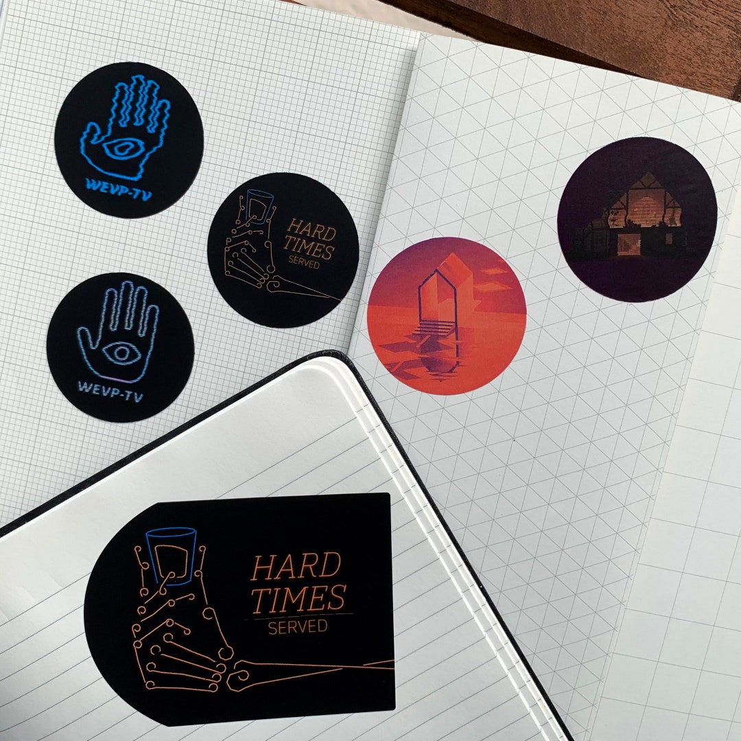 Kent Ro Sticker Kentucky Route Zero Sticker Pack | Vinyl Bundle | KRZ Laptop Decal - Etsy