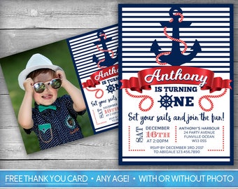 nautical invitation etsy