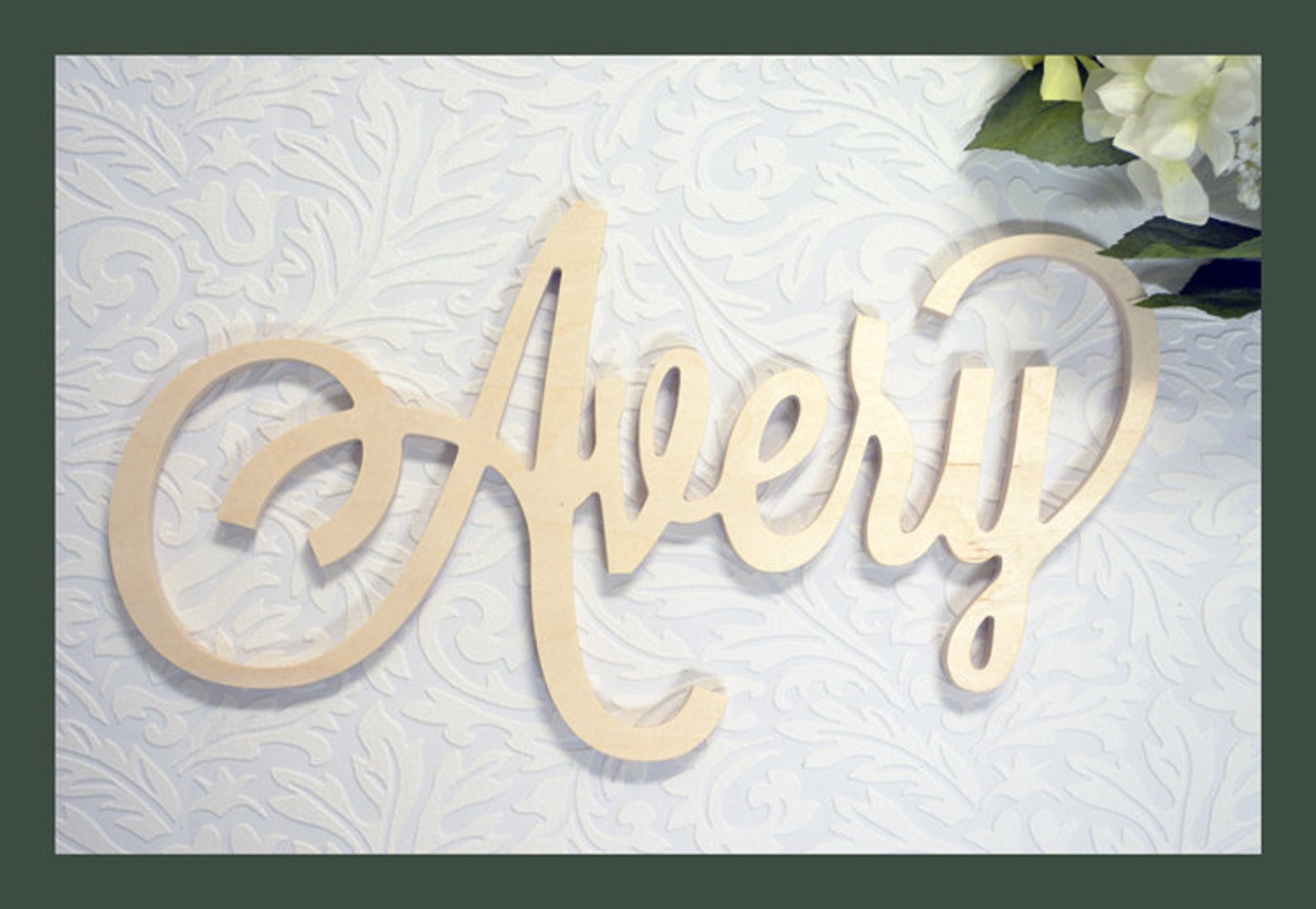 Custom Wooden Name Sign Personalized Name Plaque Door Etsy