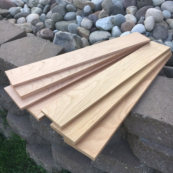 4-5" Wide - 1/4" Black Cherry Lumber Pack