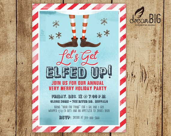 Electronic Christmas Party Invitations 8