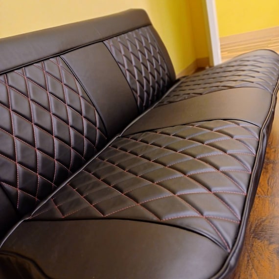 Leather bench top seat covers