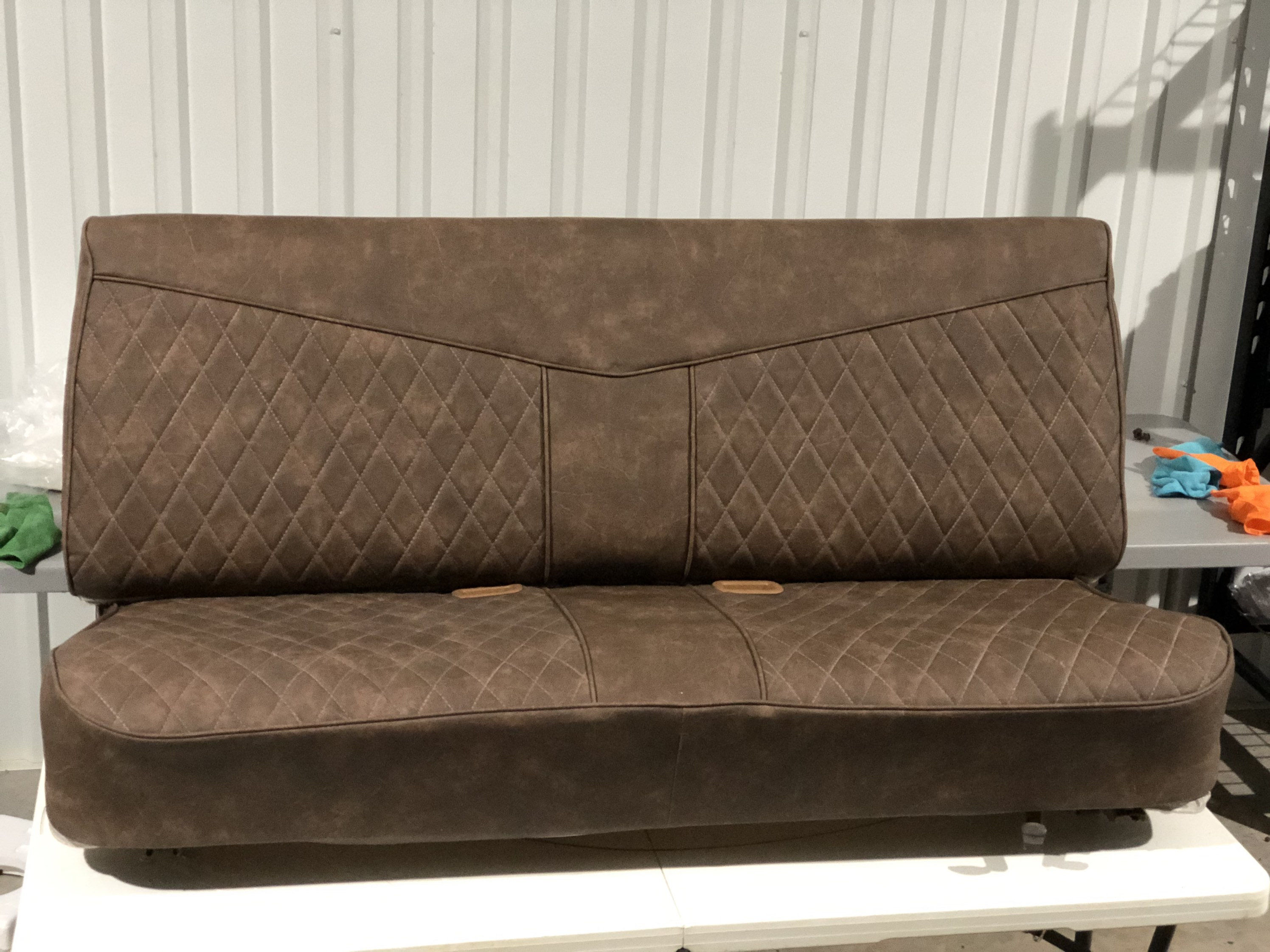 Diamond Pattern C10 Bench Seat Cover Etsy