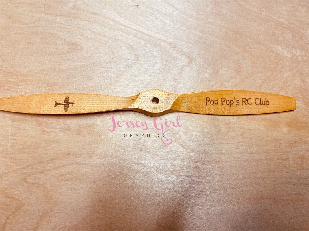 JZ Zinger Wooden RC Airplane Propeller Vintage Various Size Decor