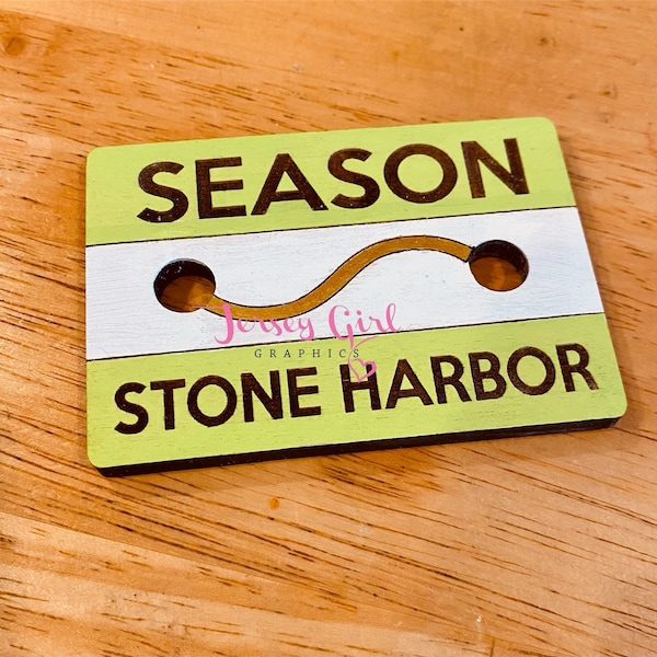 Cape May Beach Tag Etsy