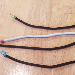 1:10 scale working bungee cord para rv truck boat car remote control off road adventure rc accessory dollhouse handmade