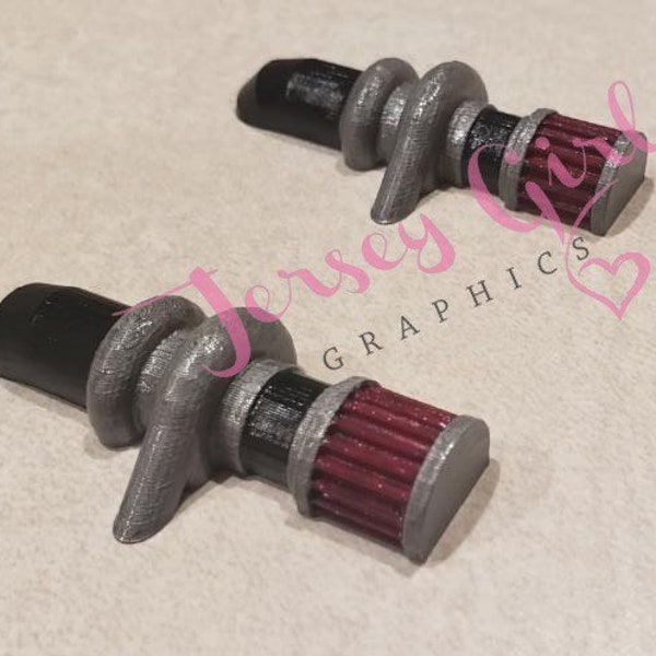 1:16 scale turbo charger hood deco for rc hobby accessories for Jeep car truck crawler decoration painted diy ornament charge gift 1/18