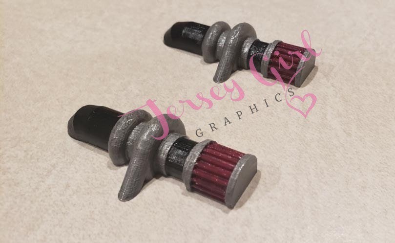 1:10 scale turbo charger hood deco for rc hobby accessories for Jeep car truck crawler decoration painted unpainted diy ornament charge gift