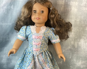 Historisches Viktorianisches Kleid für American Girl Doll 18"Puppe