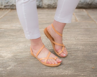 Sandals Wedge, Women Sandals, Leather Sandals, Handmade Sandals, Summer sandals, Flat Sandals, Toe ring Sandals, Strappy Sandals, Sandals