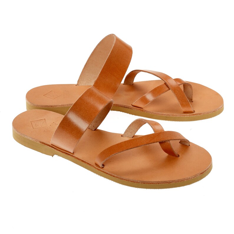 Leather Sandals Women Greek Leather Sandals Sandalsring Etsy