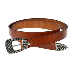 Brown Leather Belt, Casual Leather Belt, Women Belt, Leather waist belt, Buckle Belt, Leather Women Belt, Handmade Belt, Leather Belt