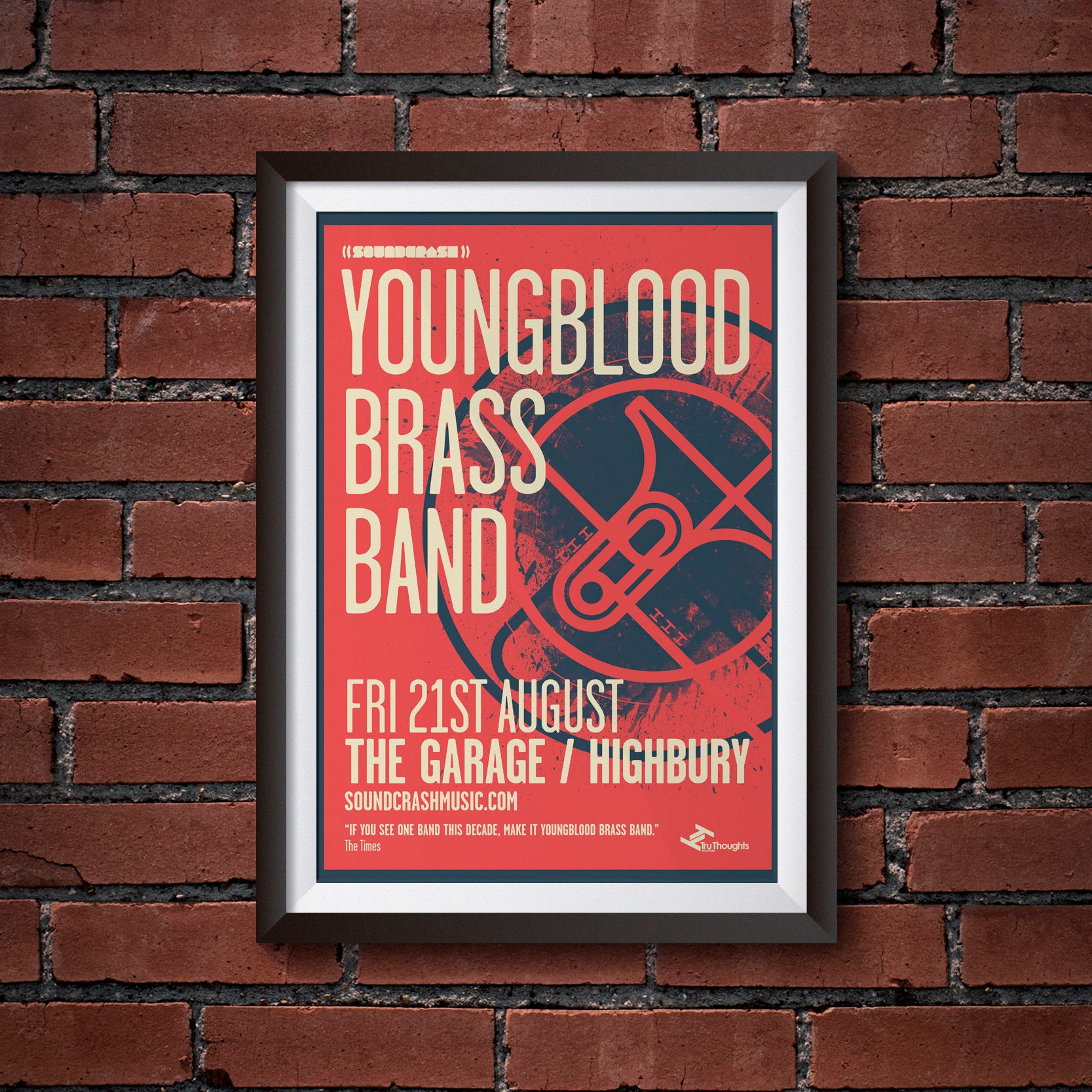 Youngblood Brass Band Concert Poster Etsy