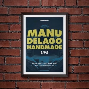 Manu Delago concert poster