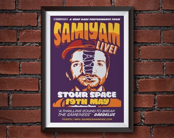 Samiyam Concert Poster