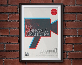Cinematic Orchestra concert poster