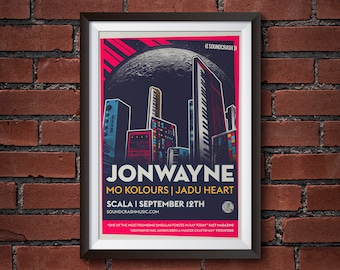 Jonwayne concert poster
