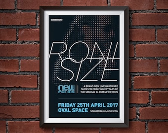 Roni Size concert poster