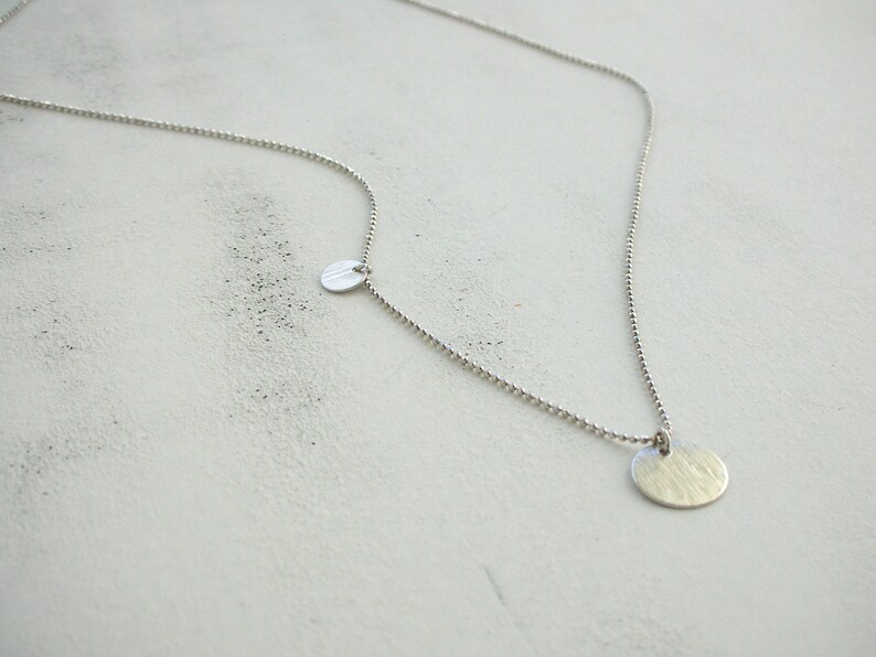 925 Silver necklace 1 mm desired initial