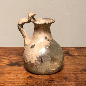 Authentique juglet romain en verre
