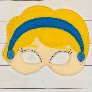 Glass Slipper Princess Mask