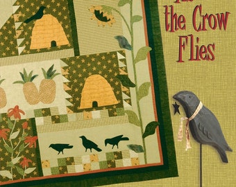 SEASONAL CROW PINCUSHION SEWING PATTERN from As The Crow Flies *NEW*
