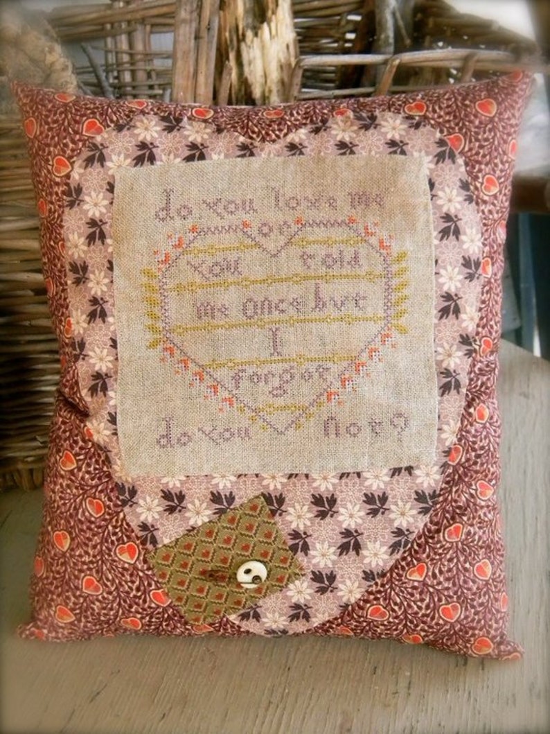 I FORGOT Cross Stitch pattern by Notforgotten Farm SALE | Etsy