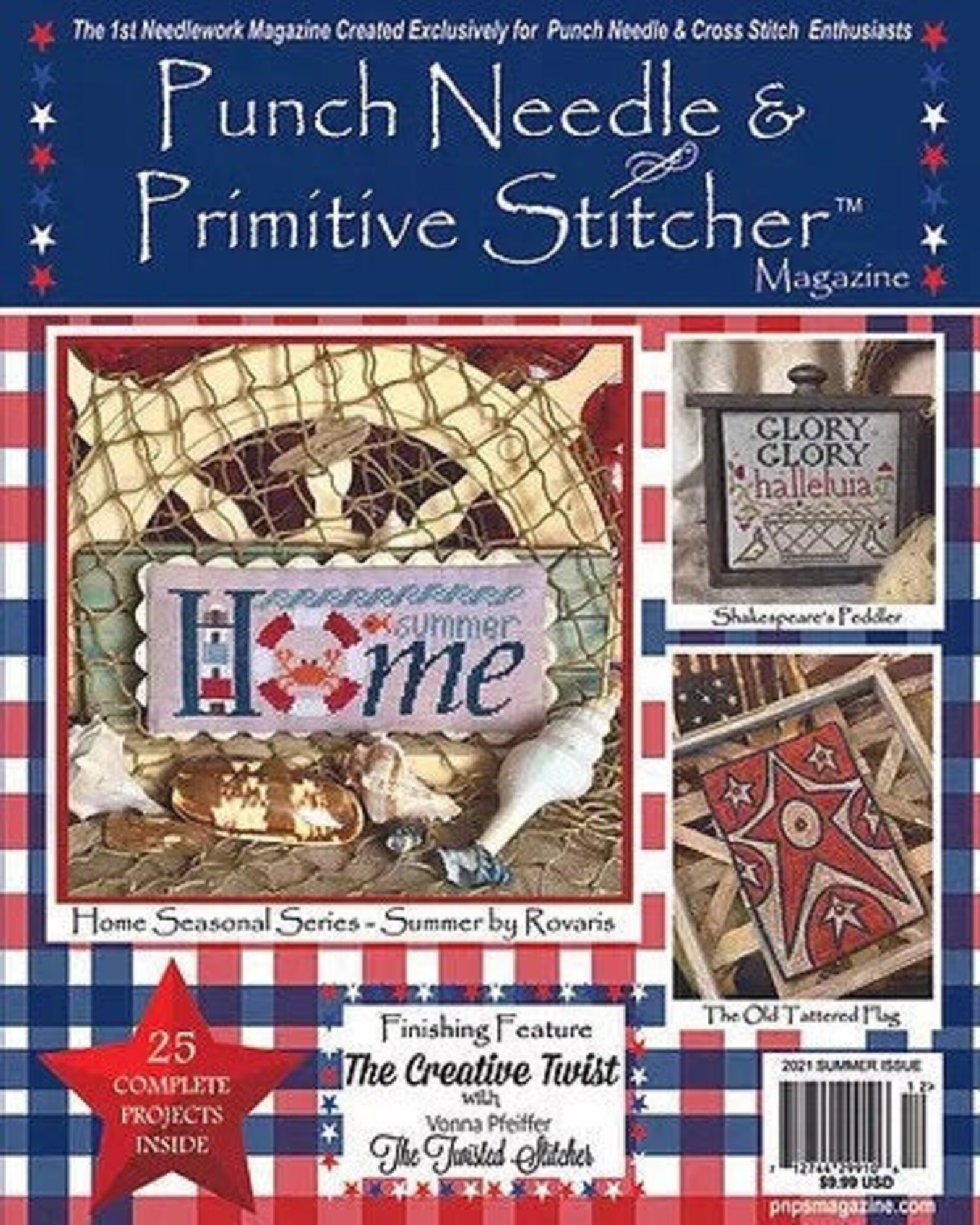 Punch Needle & Primitive Stitcher Magazine SUMMER 2021 25 Etsy