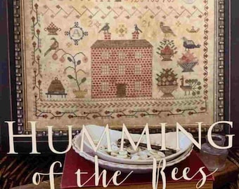 Humming of the Bees Counted Cross Sampler Design by Blackbird Designs - Alma Allen - 2022