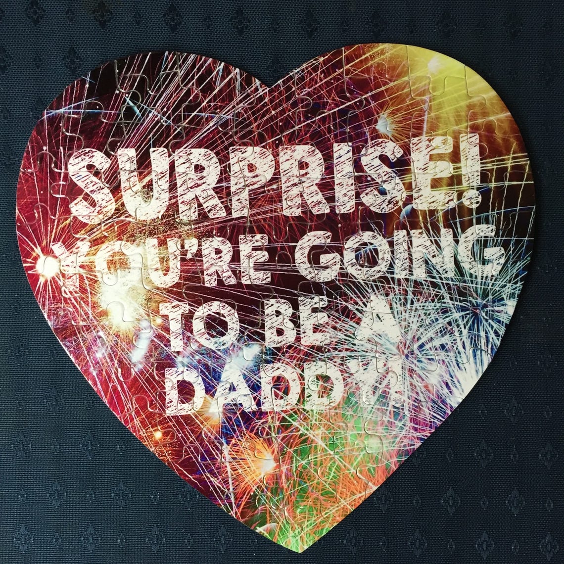Verrassing Je wordt papa Jigsaw Papa wordt Make Me Etsy