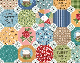 Pradera Muy Pradera Estampado Multicolor, Riley Blake