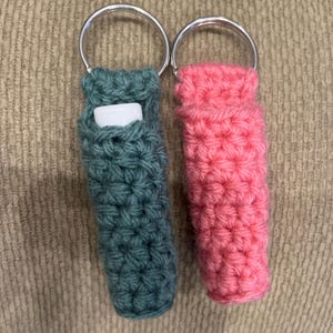 Lip Balm Holder Keychain