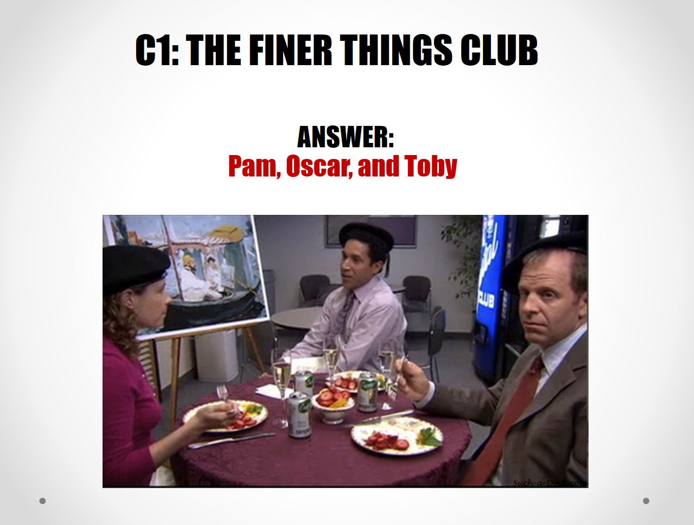 The Office Trivia GAME 1 PowerPoint Customizable PubStyle Etsy